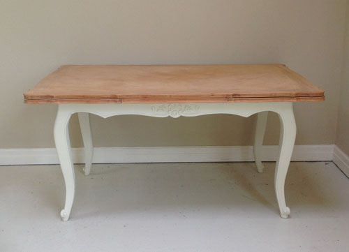 Vintage French provencal style dining table